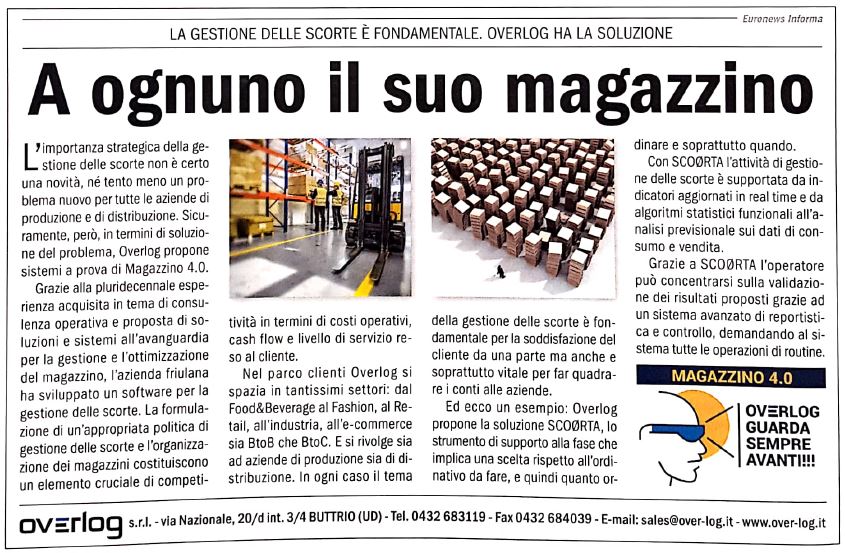 A ognuno il suo magazzino