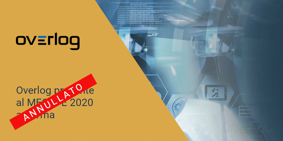 Overlog al MECSPE 2020 Annullato